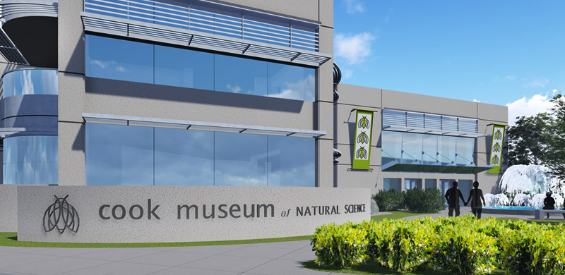 Cook Museum of Natural Science - Updated Rendering