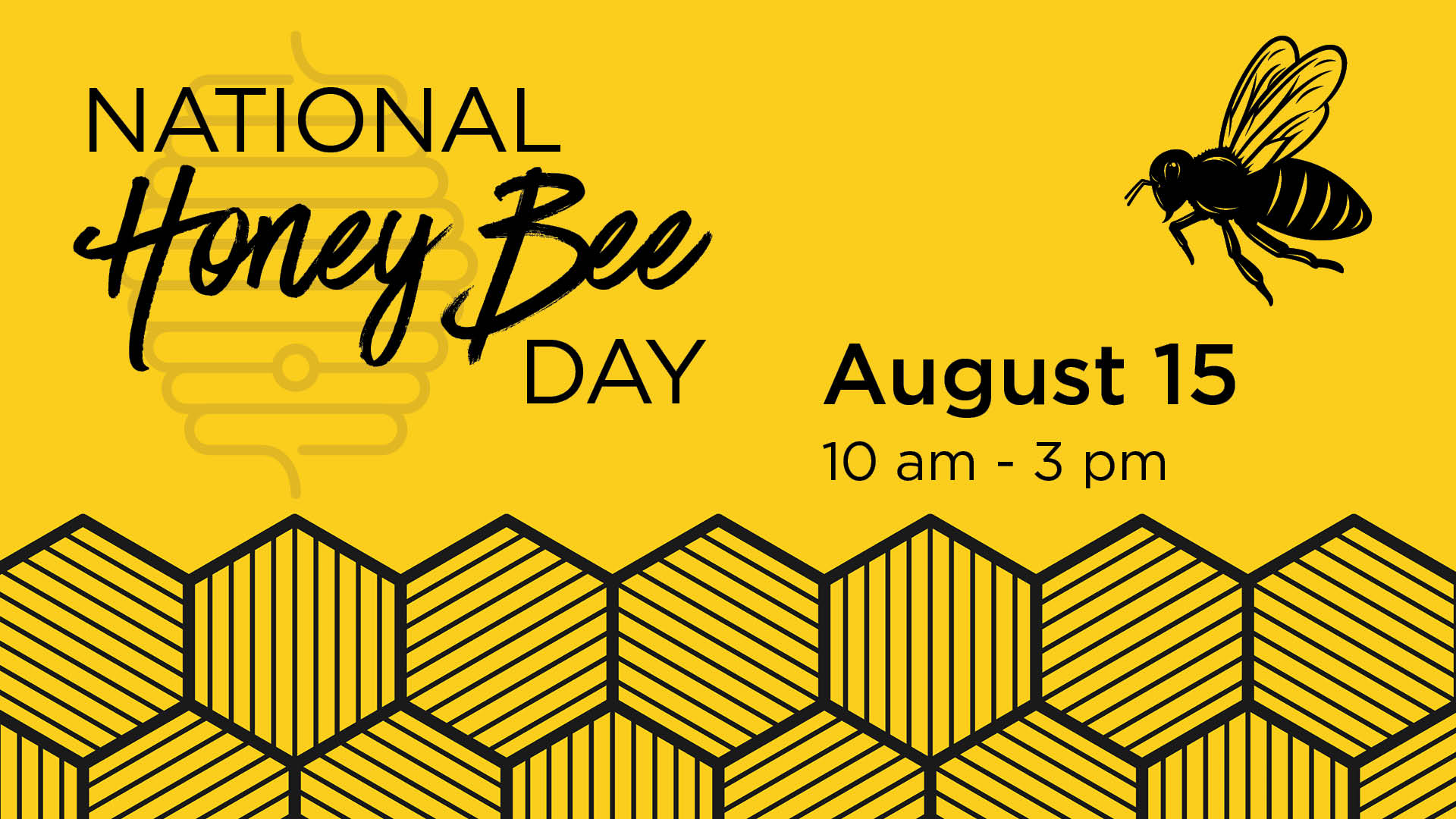 National Honey Bee Day Cook Museum of Natural Science