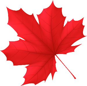 red fall leaf clip art